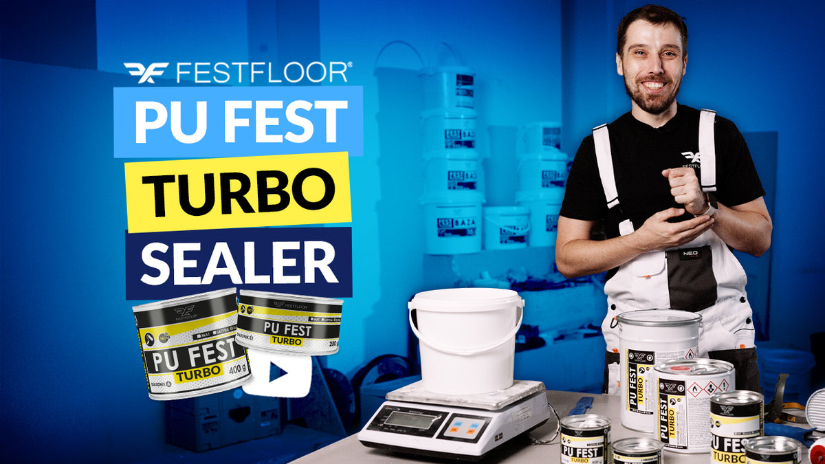 PU FEST TURBO – lak za mikrocement. Kako nanijeti lak za pod?