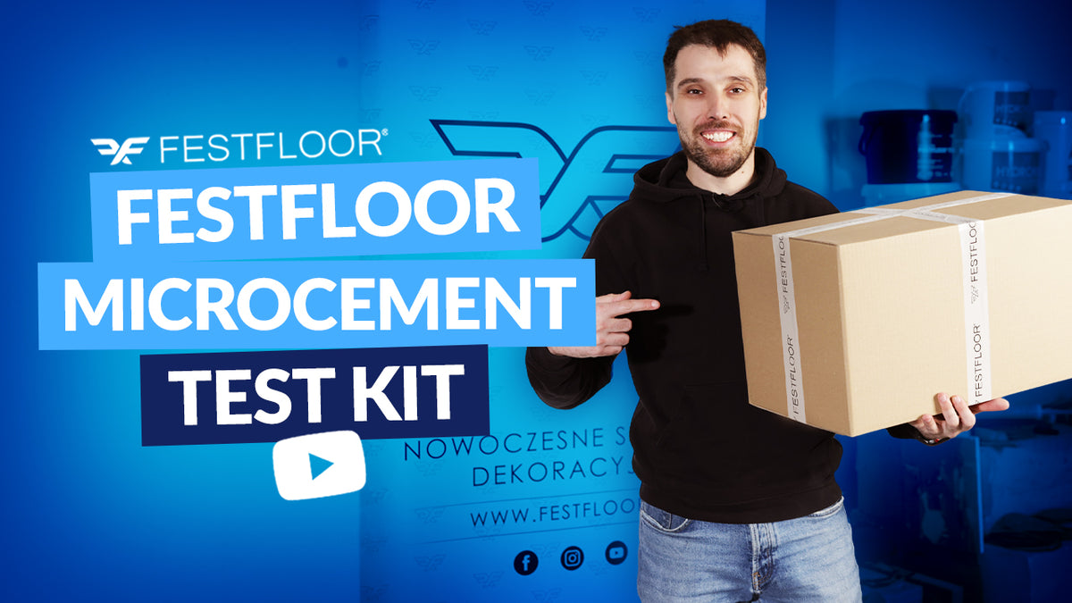 FESTFLOOR mikrocement testni komplet. Idealan za uzorke