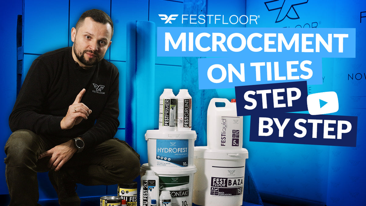 Mikrocement preko pločica u kupaonici – KORAK PO KORAK